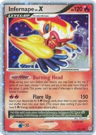 infernape lv x price|infernape diamond and pearl pokemon.